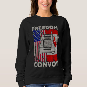 Sudadera Convoy de Libertad 2022 apoya a camioneros canadie