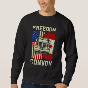 Sudadera Convoy de Libertad 2022 apoya a camioneros canadie