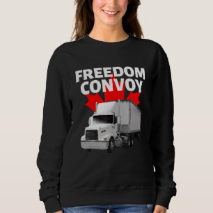 Sudadera Convoy de Libertad 2022 Apoya a Nuestros Camionero