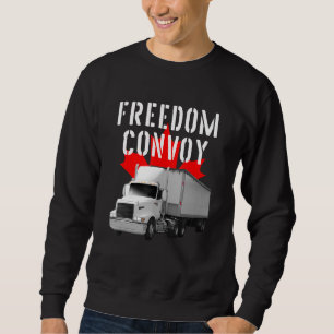 Sudadera Convoy de Libertad 2022 Apoya a Nuestros Camionero