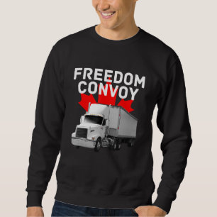 Sudadera Convoy de Libertad 2022 Apoya a Nuestros Camionero