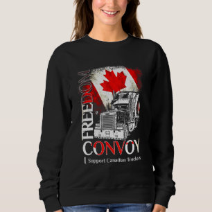 Sudadera Convoy de Libertad 2022 Apoyo a Camioneros Canadie