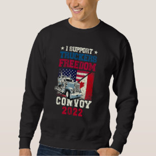 Sudadera Convoy de Libertad 2022 Apoyo A Los Camioneros EEU