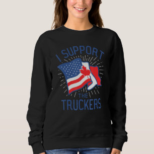 Sudadera Convoy de Libertad 2022 Apoyo Al Camionero Canadie
