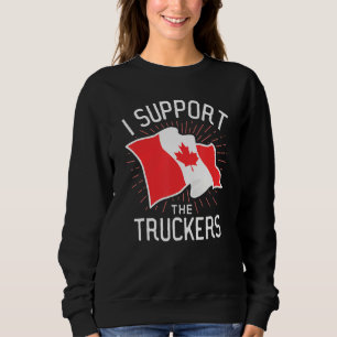 Sudadera Convoy de Libertad 2022 Apoyo Al Camionero Canadie