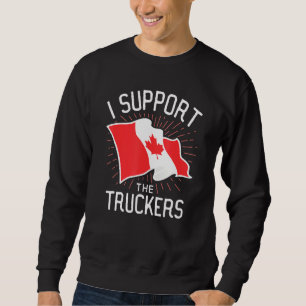 Sudadera Convoy de Libertad 2022 Apoyo Al Camionero Canadie