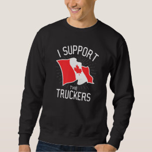 Sudadera Convoy de Libertad 2022 Apoyo Al Camionero Canadie