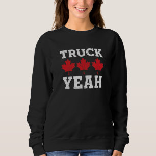 Sudadera Convoy de Libertad 2022 Camión canadiense Yeah Map