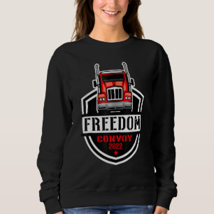 Sudadera Convoy de Libertad 2022 Conductor de camiones Cana