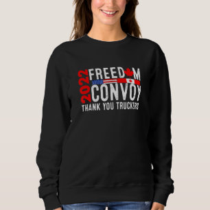 Sudadera Convoy de Libertad 2022 Conductor de TRUCKER Bande