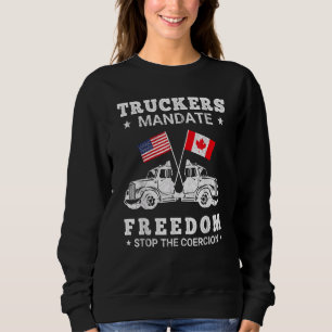 Sudadera Convoy De Libertad 2022 Para Camioneros Canadiense