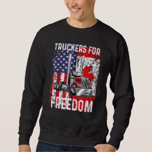 Sudadera Convoy De Libertad 2022 Para Camioneros Canadiense