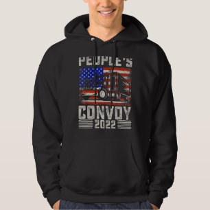 Sudadera Convoy popular 2022 apoya a camioneros norteameric
