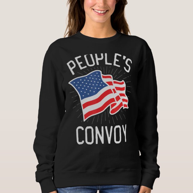 Sudadera Convoy Popular 2022 Me Identifico Como Cargo De Ca (Anverso)