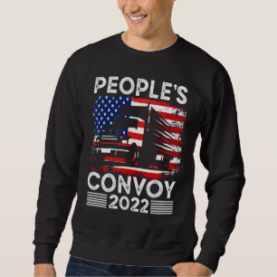Sudadera Convoy popular de camioneros estadounidenses 2022