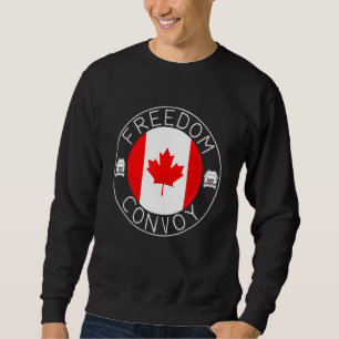 Sudadera Convoy por la libertad de la bandera de Canadá 202
