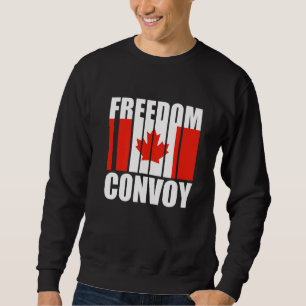 Sudadera Convoy por la libertad de la bandera de Canadá 202