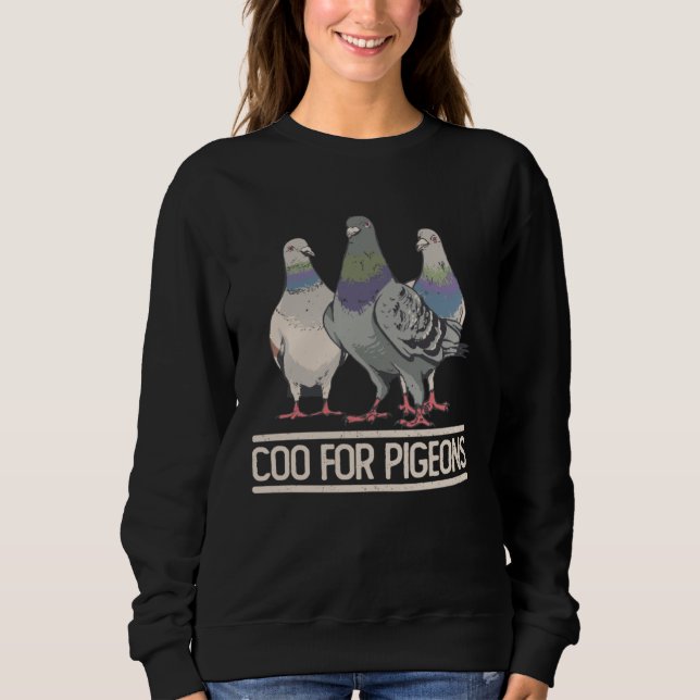 Sudadera Coo for Pigeons Pigeon (Anverso)