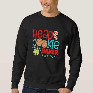 Sudadera Cookie Baker Baking Xmas Navidades para bebés