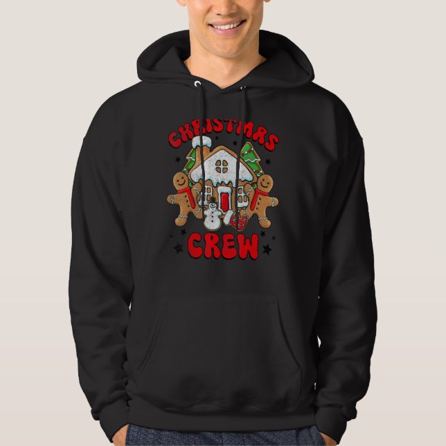 Sudadera Cookie Baking Crew Christmas Xmas Team Gingerbread (Anverso)