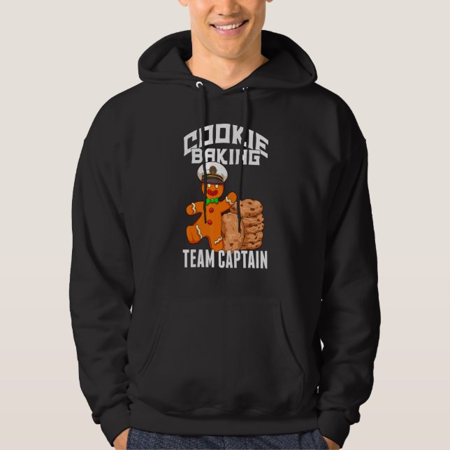 Sudadera Cookie Baking Crew   Gingerbread Baking Team Capta (Anverso)