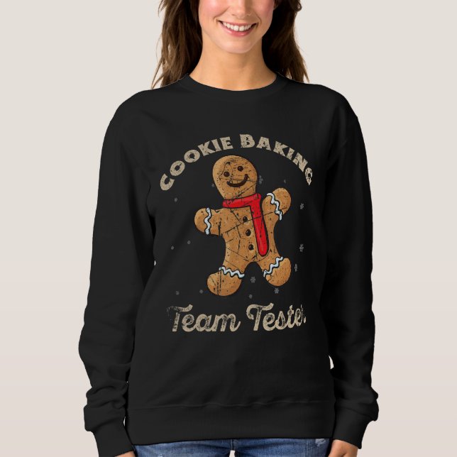 Sudadera Cookie Baking Team Tester Captain Crew Funny Chris (Anverso)