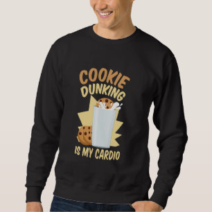 Sudadera Cookie Dunking es mi cookie cardiovascular y el ch