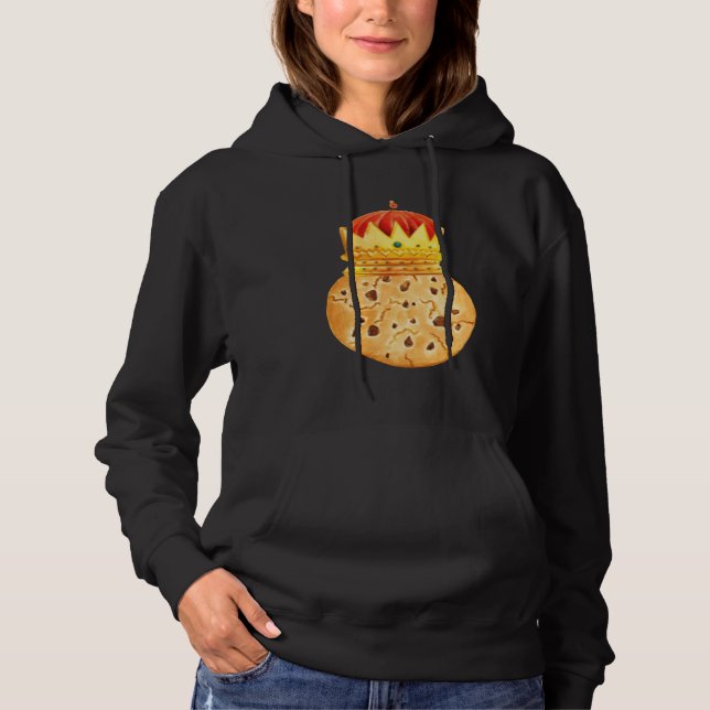Sudadera Cookie King Pocket Baker Family Couple Matching Ba (Anverso)