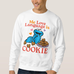 Sudadera Cookie Monster Cita el día de San Valentín