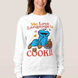 Sudadera Cookie Monster   Cita el día de San Valentín