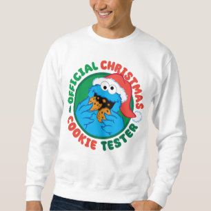 Sudadera Cookie Monster Navidades oficiales Cookie Tester