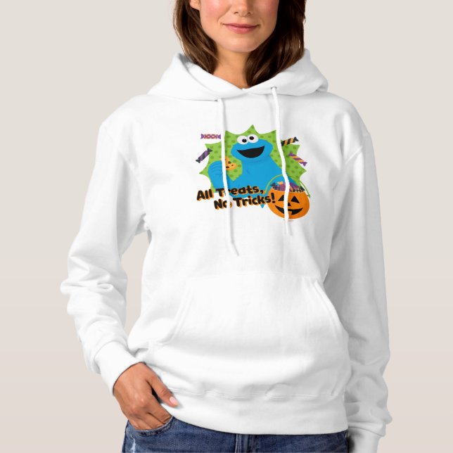 Sudadera Cookie Monster | ¡Todos los tratamientos, sin truc (Anverso)