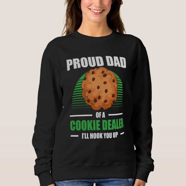Sudadera Cookie Scout For Cookie Dealer Cookie Seller Cooki (Anverso)