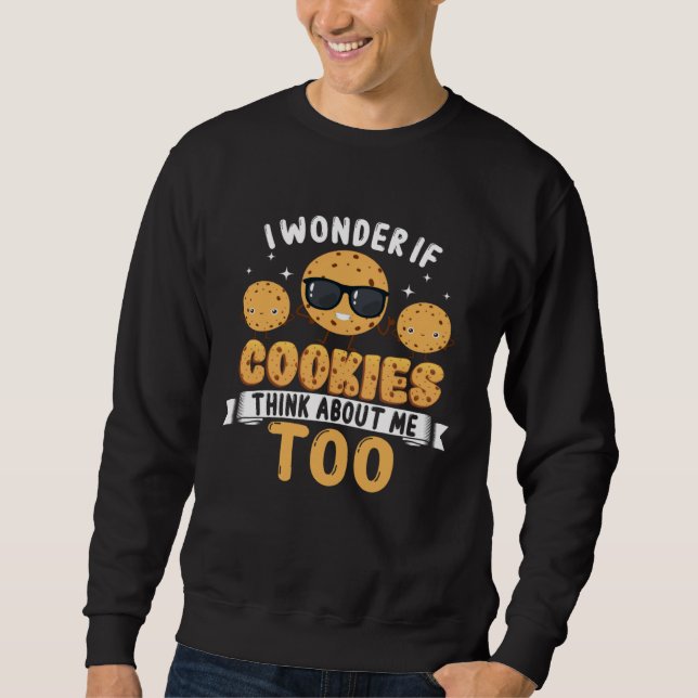 Sudadera Cookies  Baking Chocolate Cookie for Men Women Kid (Anverso)