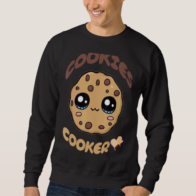 Sudadera Cookies Cookie Cookie Cookie Baker Cookie (Anverso)