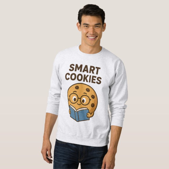 Sudadera Cookies inteligentes: aprenda, crezca, brille 🍪 � (Anverso completo)