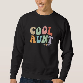 Sudadera Cool Aunt vintage floral to auntie from niece
