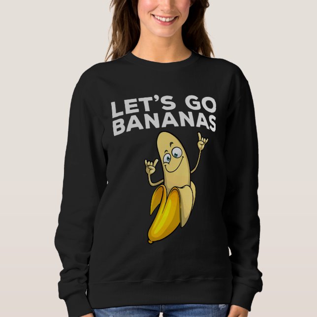 Sudadera Cool Banana For Men Women Kids Banana  Tropical Fr (Anverso)