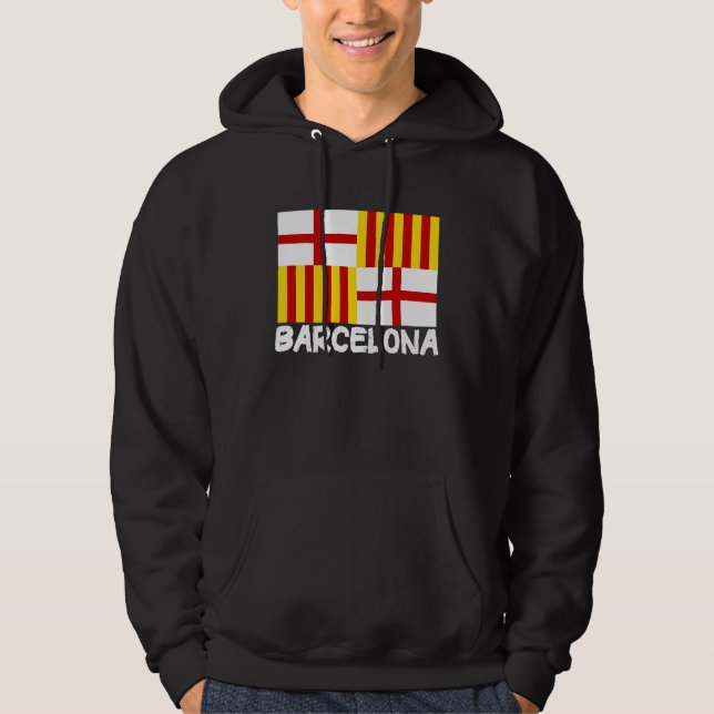 Sudadera Cool Barcelona Flag (Anverso)
