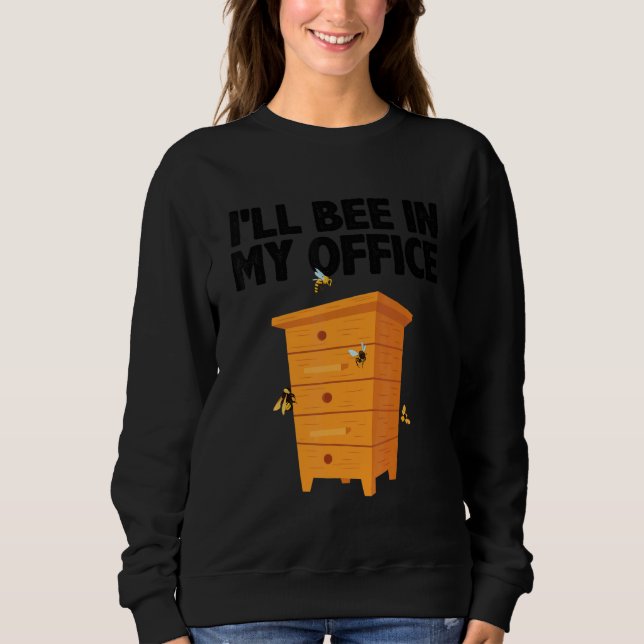 Sudadera Cool Beekeeper Men Women Beekeeping Bee  Honeybee  (Anverso)