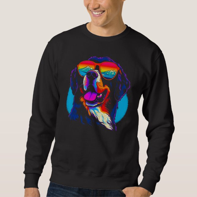 Sudadera Cool Bernese Mountain Dog (Anverso)