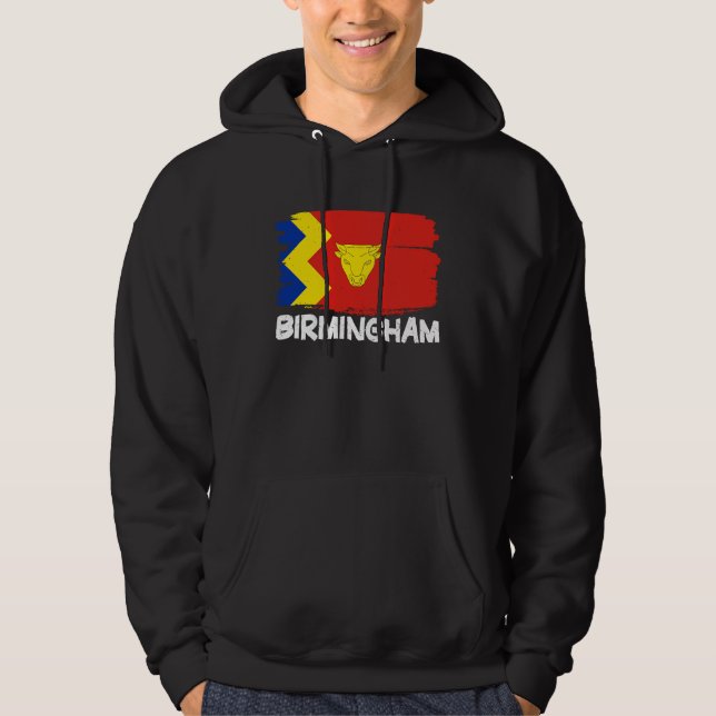 Sudadera Cool Birmingham Flag (Anverso)