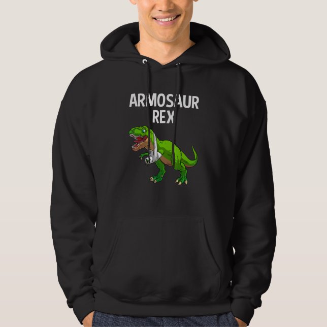 Sudadera Cool Broken Arm For Men Boy Kids Dinosaur Broke Bo (Anverso)
