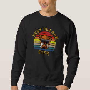 Sudadera Cool Bulldog Dog Mamá Navidad Perro