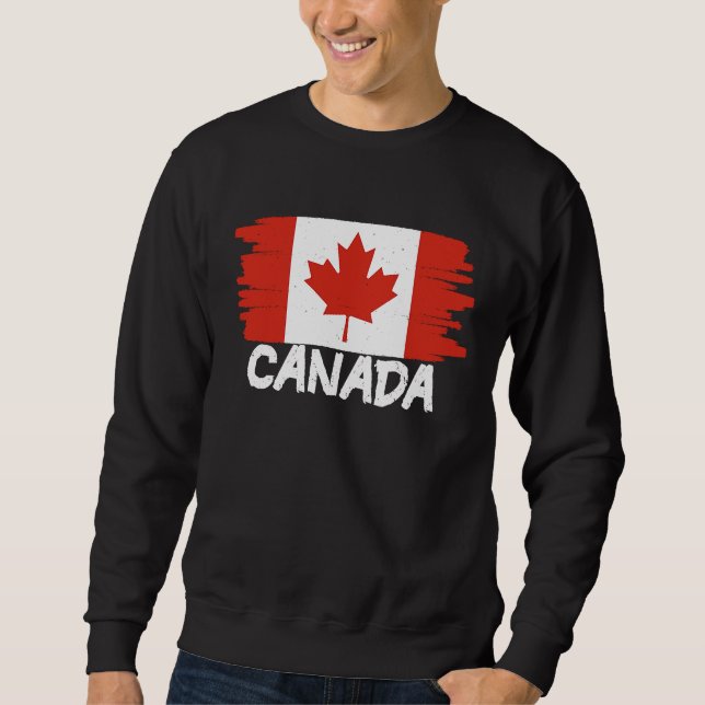 Sudadera Cool Canada Flag (Anverso)