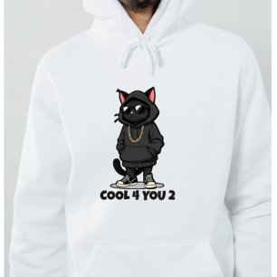 Sudadera Cool Cat – Diseño Divertido de Gato para 