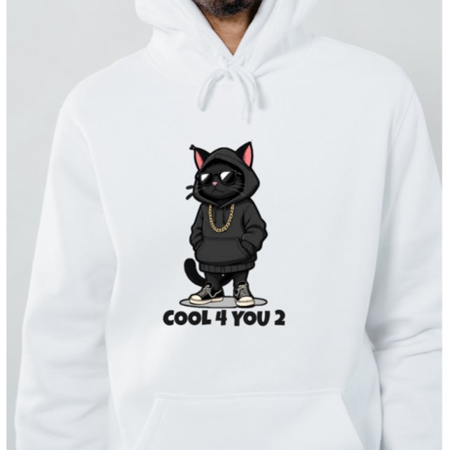 Sudadera Cool Cat – Diseño Divertido de Gato para  (Subido por el creador)