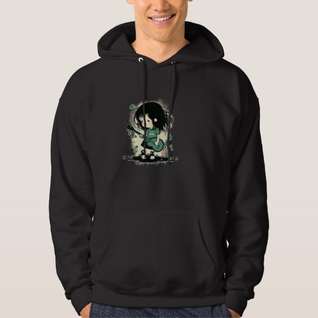 Sudadera Cool Children with Guitar (Anverso)