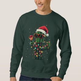 Sudadera Cool Christmas Cactus with Amaryllis