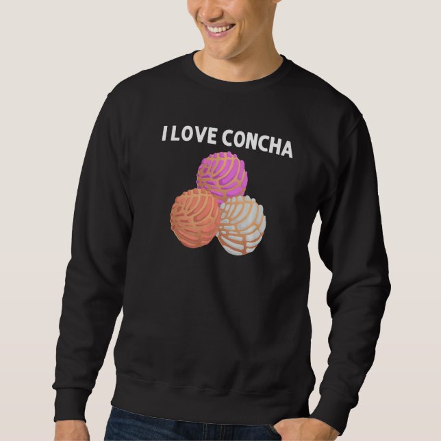 Sudadera Cool Concha For Men Women Pan Dulce Latin Mexican  (Anverso)